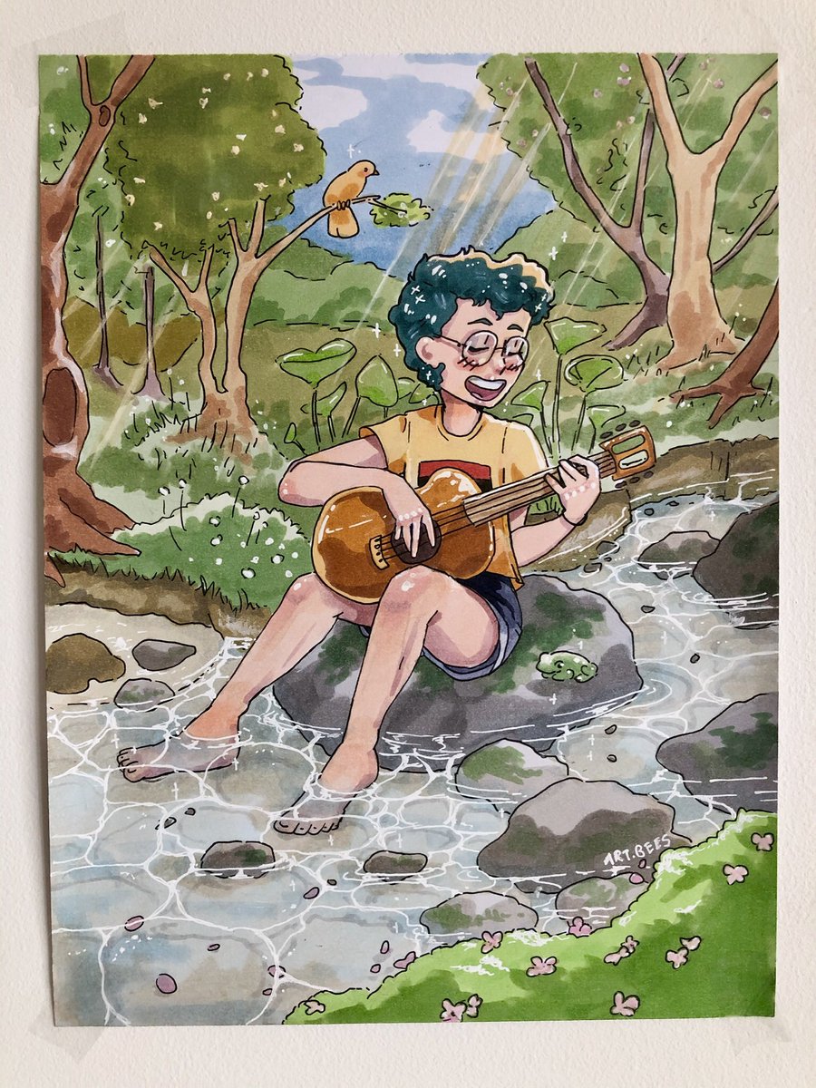 bees_art's tweet photo. @istrandar Thanks for doing this! Im new to Twitter so hi everyone, I’m Bee and I love traditional illustrations and plants!! 💕🌿💕 https://t.co/6fBKyecjji