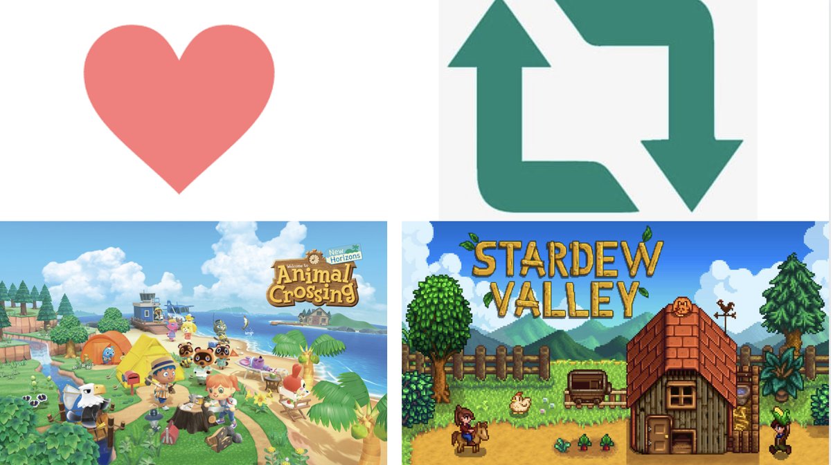 TheMiniBlathers's tweet photo. Like for acnh, retweet for Stardew Valley https://t.co/KoYVpNSrZu