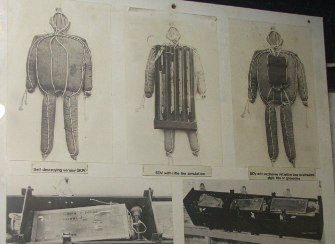 Both sides cursed apparent snipers in trees, only to eventually discover the remains of strange,mysterious dolls. These became particularly hated lures...But they were nothing more sinister than fifty 'Rupert' paradummies scattered over the area from D-Day. /4