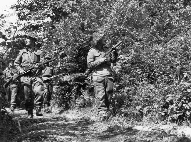 Firefights did not end cleanly, "One man we didn't kill I know, as he spent the rest of the night groaning and calling for 'Mutti! Mutti! Mutti!'.... it wasn't very nice." /13