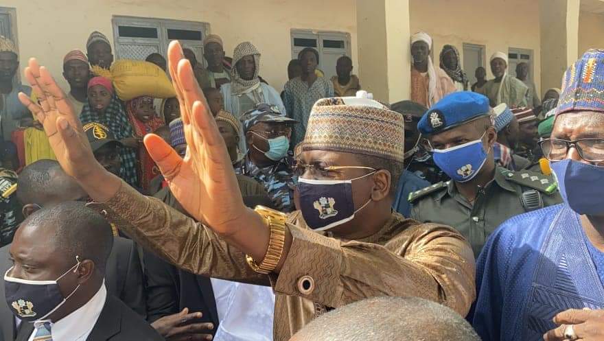 elmaradun's tweet photo. Commisorating with affected communities  by bandits attacks, Gov Matawalle reassured all his usual commitment to protecting lives and properties of Zamfara citizens. https://t.co/jinFTAr0Nm