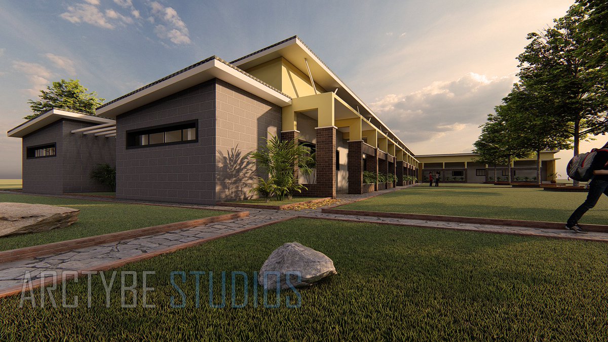 proposed design of a  community secondary-ABIA STATE
Design is the picture of the minds dream, its a realm of leaning new ideas and opportunities.
designed by <a href="/arctrybe/">Arctrybe</a> 
visualized by @ofuaseA
lets design your dream home 👍
#architecturaldesign #art #architect #delemomodu #david