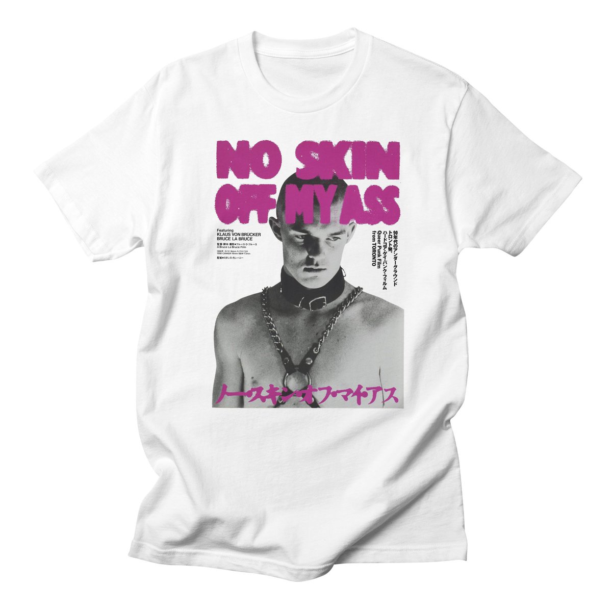 BruceLaBruce's tweet photo. BLAB movie t-shirts!!! https://t.co/PvhLi67mbA @threadless @threadlessart @BruceLaBruce #threadless #threadlessart #brucelabruce https://t.co/McoyZUcqNb
