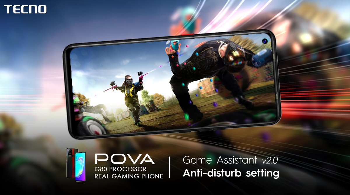 TecnoMobilePK's tweet photo. Activate new game assistant in your #POVA and play uninterruptedly for so long and easily access the toolbar that shows up on the screen at the same time! Get your #RealGamingPhone now! https://t.co/gz7QbshV9c