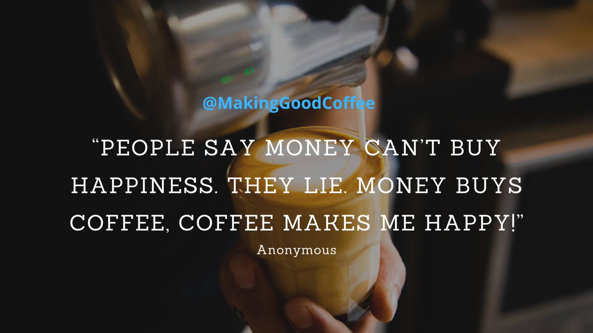 WeAre_MGC's tweet photo. What’s your favorite coffee saying? Share it with us 😉 
#MakingGoodCoffee #coffeequotes https://t.co/vzK3uXFeQi