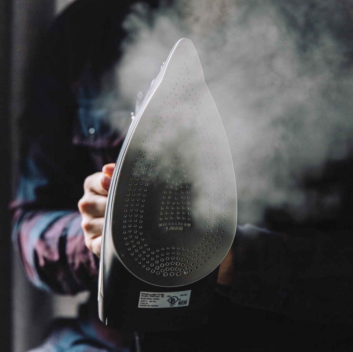 We're here to help you get an extra day of wear out of that cozy work-from-home wool sweater 😉 Steaming fabrics like wool and cashmere is a safe way to keep them fresh, without having to handwash or dry clean. #MyRowenta #RowentaTips