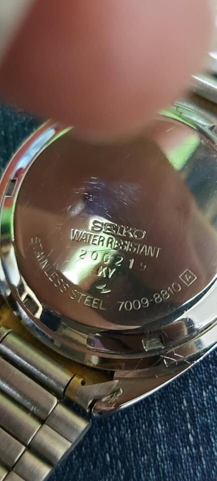 TheWatchShop1's tweet photo. #Seiko 5 Japan 🇯🇵 made #Automatic 7009-8810 Preownned Automatic #watch 
Price 9000

For more info.
https://t.co/Pm9h65FR93
Call or What’s app 📱03208111222 https://t.co/wep6ugsVKR