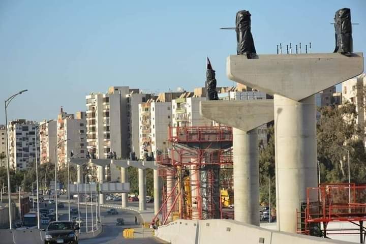 SmartAtuadi's tweet photo. Egypt's monorail project will be completed late this year. https://t.co/6gAbUNOAb1
