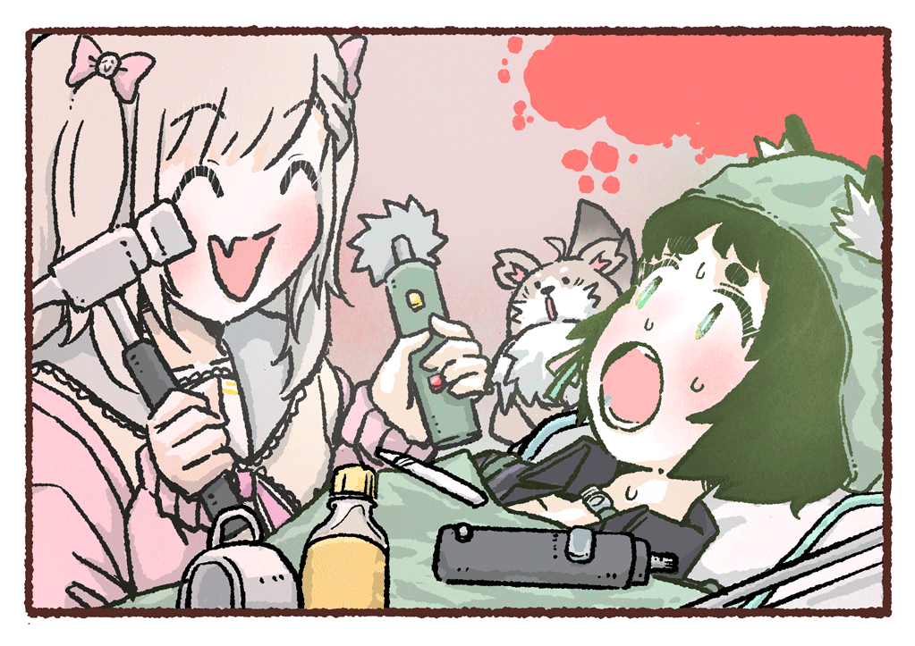#羽柴手配絵 #みみ描き 