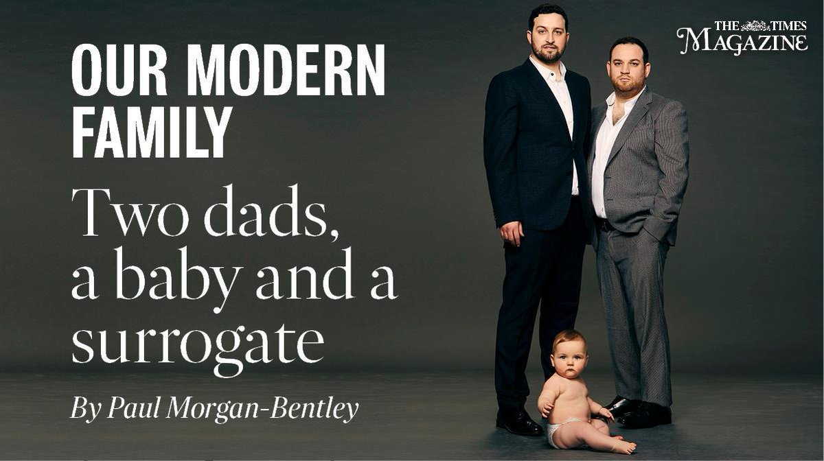 The number of babies born to surrogates in the UK has quadrupled in ten years. So what’s it really like to ask a woman to carry your child? <a href="/pmorganbentley/">Paul Morgan-Bentley</a> reveals how he and his husband welcomed Solly into their lives thetimes.co.uk/article/two-ga… #surrogacy #twodads #parenting