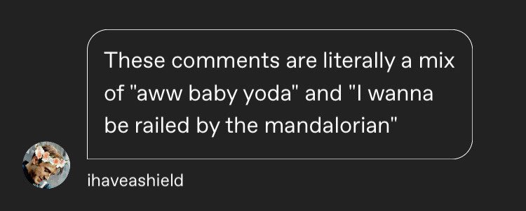spoiler4you's tweet photo. a summary of what people think when they watch the mandalorian: https://t.co/bJBS6HwbwV