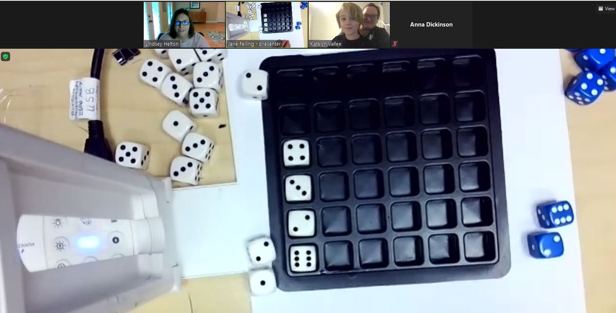 We had some live practice with a first grader and Jane Felling this morning while we learned fun games for addition and subtraction!   #CTCTM