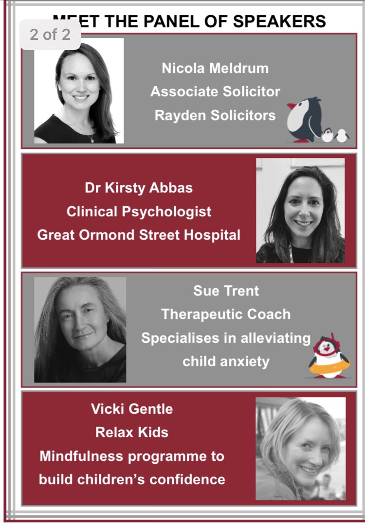Very excited to host this free webinar on childhood mental wellbeing with a particular focus on the impact of lockdown. 3 fantastic speakers and raising money for 3 great causes. Please join us #mentalhealth #Wellbeing #lockdown2021 <a href="/RaydensLaw/">Rayden Solicitors</a> <a href="/CarmentaLife/">Cathy Carmenta Life</a> <a href="/Hospicstfrancis/">The Hospice of St Francis</a>