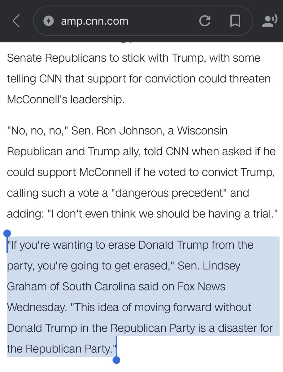 SaphireAmosAndy's tweet photo. @monolithic87 ๐ฑYes #LindseyGraham said this out loud, "Idea of moving forward WITHOUT Trump in Republican Party is a DISASTER for Republican Party" #CrossConnection
#LindseyGrahamIsATraitor #lindseygrahamresign #LindseyMustGo #GOPSeditiousTraitors #GOPCompromised #GOPTraitorsToDemocracy https://t.co/65e4UlPul6