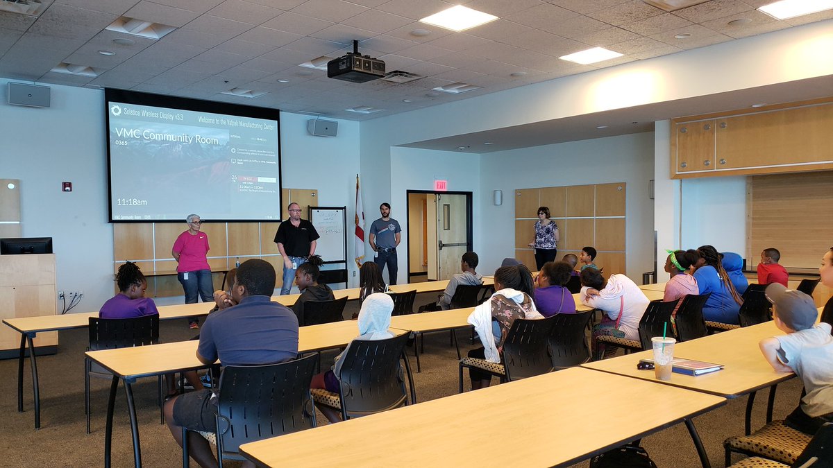 ZachEngineer's tweet photo. It was a very educational trip to Valpak, as we brought the engineering class in to learn about manufacturing and lean 6 principles. https://t.co/dtbdT5ZCr9