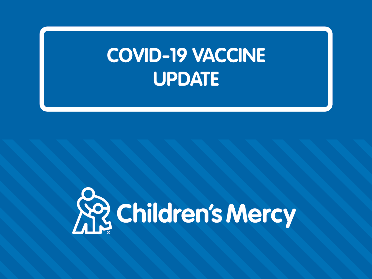 ChildrensMercy's tweet photo. We are excited to be able to start providing COVID-19 vaccine to some of our patients! Patients 16 and older with specific active diagnoses are eligible. If your child qualifies, we will contact you. For more info &amp; a list of the diagnoses eligible, visit https://t.co/mDrF4klQ7D. https://t.co/qjfWsKri6h