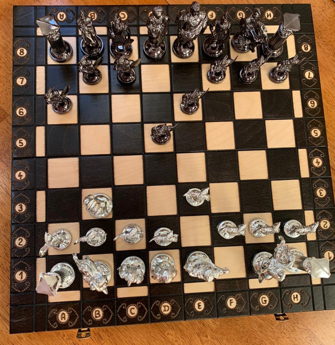 MissBeechMaths's tweet photo. Making the most of staying at home in lockdown and learning a new skill on the weekends! #learningchess #growthmindset #computationalthinking https://t.co/ympjLFY8H3