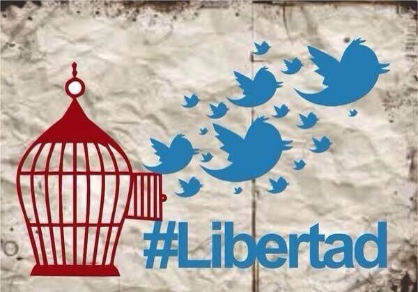 #DíaMundialDeLaLibertad 
“La Libertad Sancho es uno d los más preciosos dones q a los hombres dieron los cielos, con ella no pueden igualarse los tesoros q encierran la tierra y el mar, por la Libertad así como por la honra, se puede y debe aventurar la honra” Miguel de Cervantes