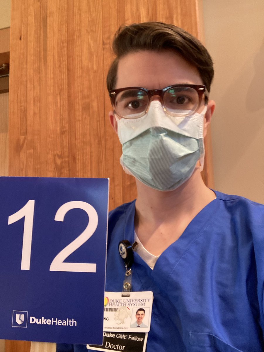 Forget vaccine bicep selfies, here’s my vaccine administrator selfie. Grateful to get my shot early, happy to pay it forward. @DukeHeartCenter @DukeCardFellows @DukeHealth