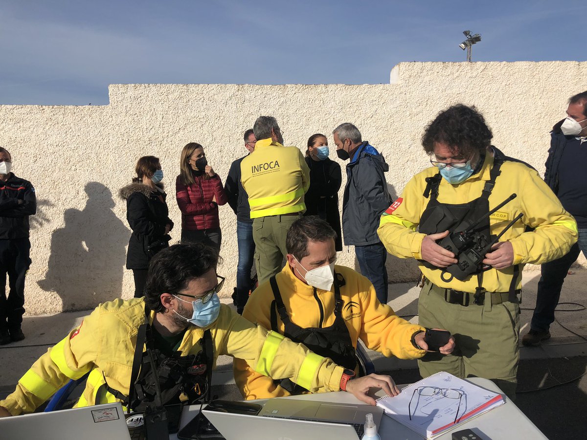 CarmenCrespoPP's tweet photo. Buenas noticias desde #IFBerja tras un día de intenso trabajo por parte de los profesionales que han compuesto el operativo del @Plan_INFOCA en breve la dirección del #COP dará por ESTABILIZADO el incendio. Gracias por el esfuerzo, profesionalidad y entrega https://t.co/WDAsKHN6rP
