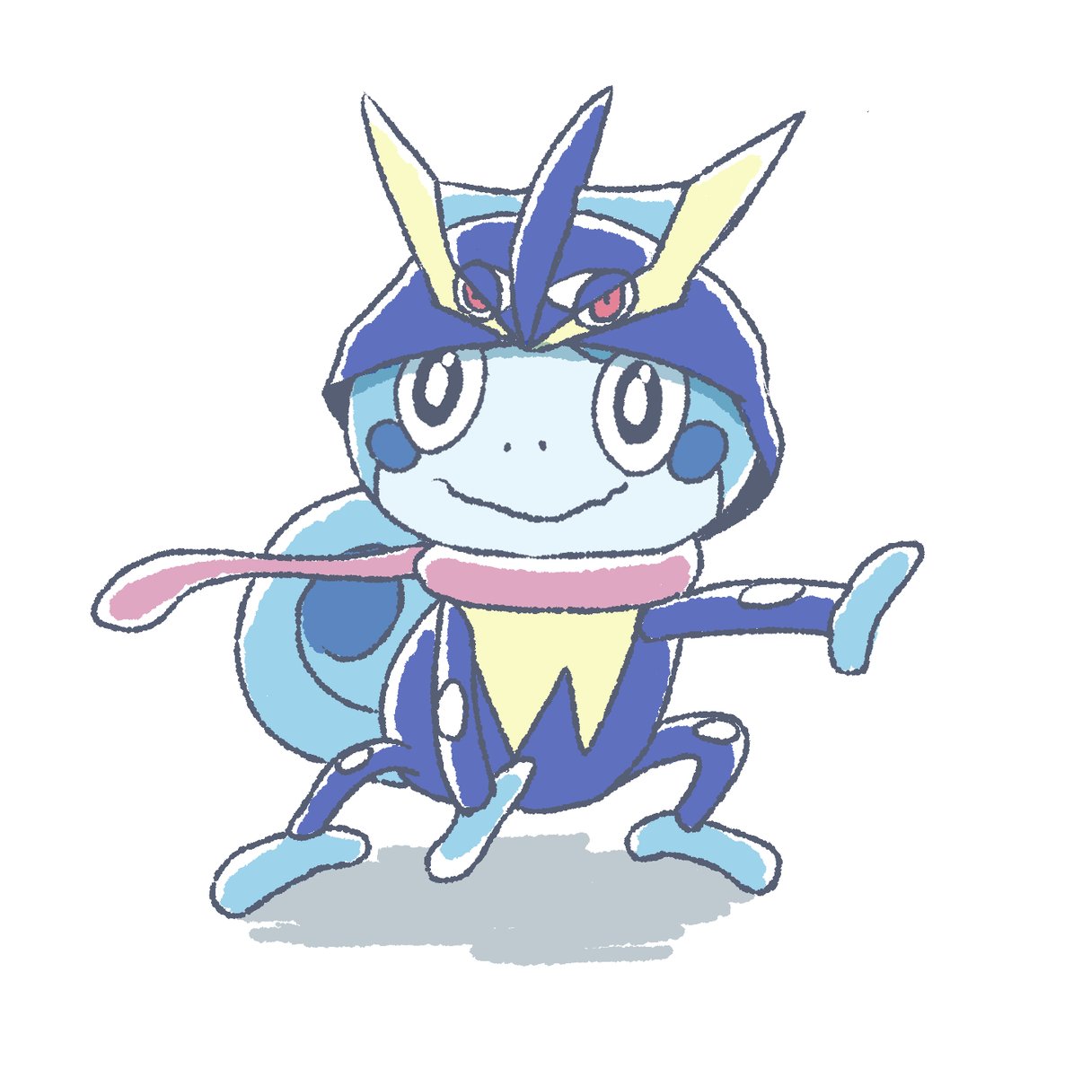 ポケモン ゲッコウガなりきりメッソン コトブッキーが見渡せる丘から風に流されてきた手紙の隅に小さく描かれたラーメンの落書きに想いを寄せて のイラスト ポケモン ゲッコウガなりきりメッソン コトブッキーが見渡せる丘から風に流されてきた手紙の隅に小さく描かれたラーメンの落書きに想いを寄せて のイラスト