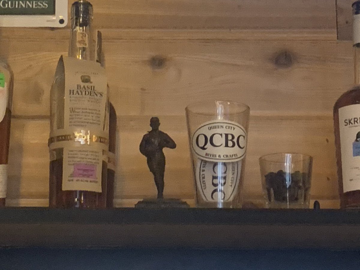CarolinaToffees's tweet image. Never forget our Charlotte bar has a Dixie Dean statue to celebrate the top flights greatest goal scorer. Happy belated to the best to ever do it. Courtesy of our supporters #COYB @qcbcclt @everton @EvertonInUSA
