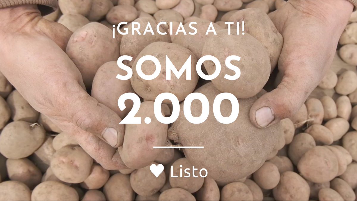 🥳  Gracias a ti ahora somos 2.000 usuarios en la comunidad Listo. 🎉 Esperamos seguir creciendo contigo 🌱 🥰  #CampoColombiano #MercadoAgrícola #TransformaciónDigital #Agricultores #Frutas #Vegetales