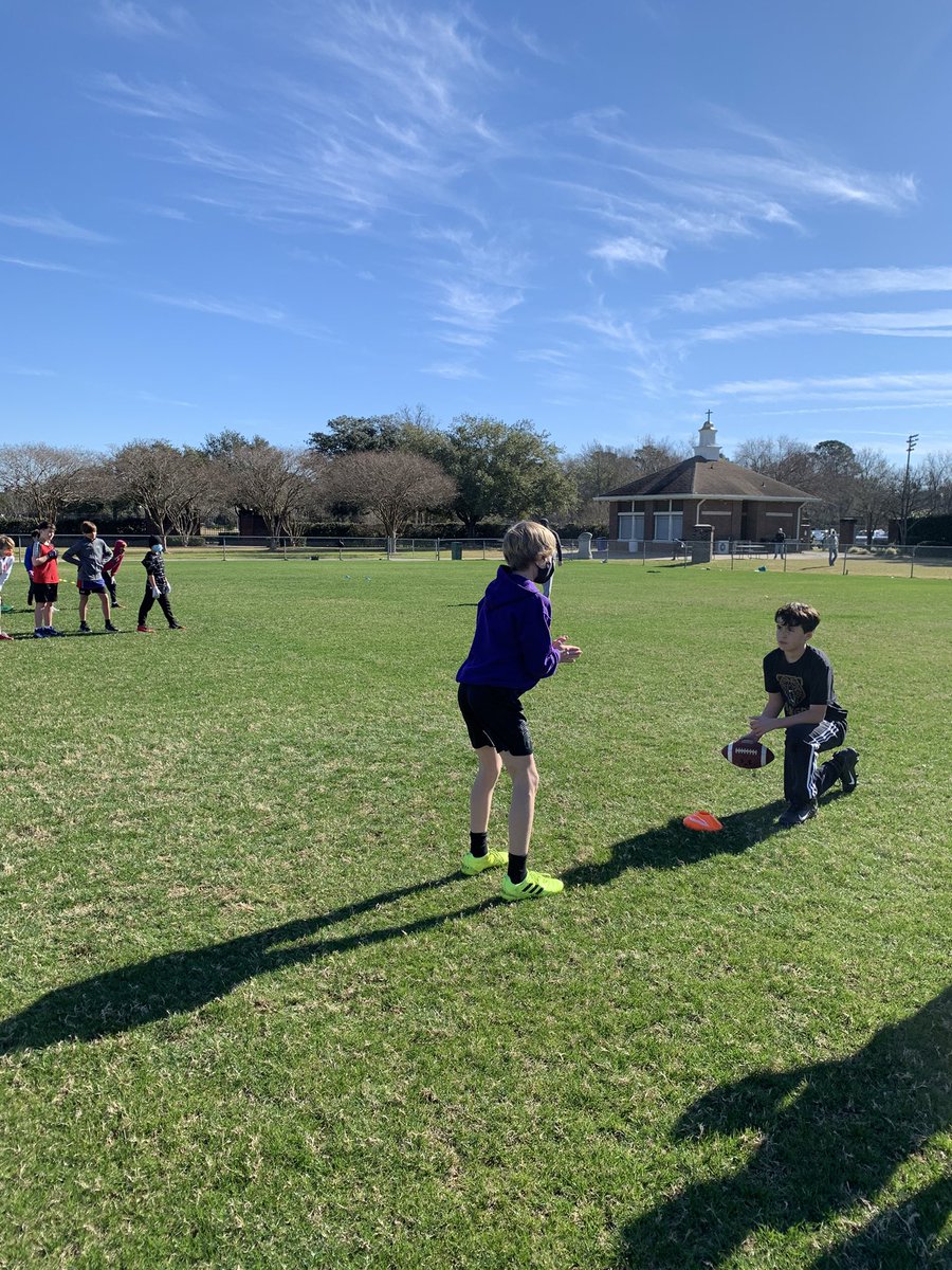 Great youth QB/WR clinic this morning. Proud of these young guys for coming out and getting better! #qb #qbtraining #quarterbacks #qb1 #qbdrills