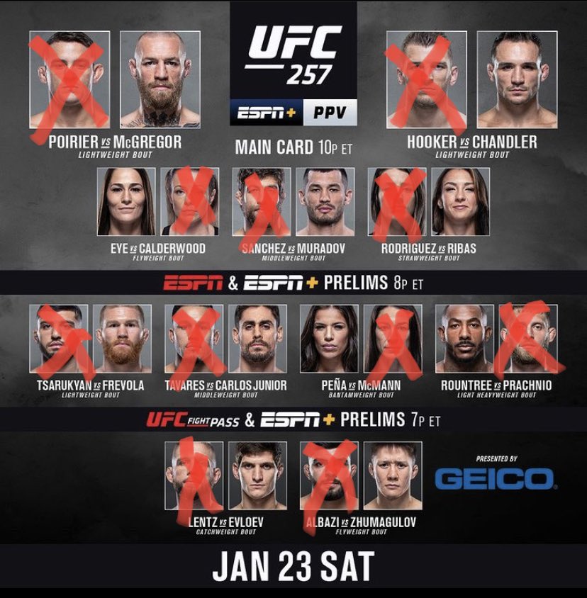 #UFC257 picks let's gooo