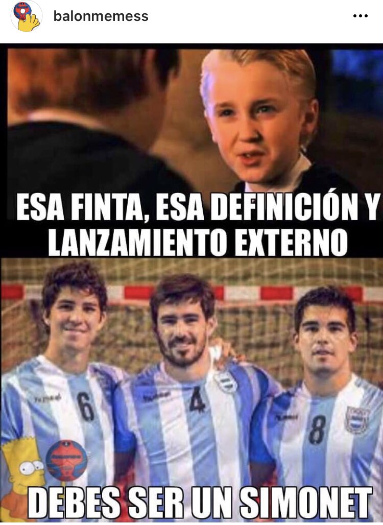 balonmemess's tweet photo. @canaldeportv @hummelargentina Vamos los #GLADIADORESenDEPORTV 
Vamos los #Simonet https://t.co/Pc0nBCfjlT