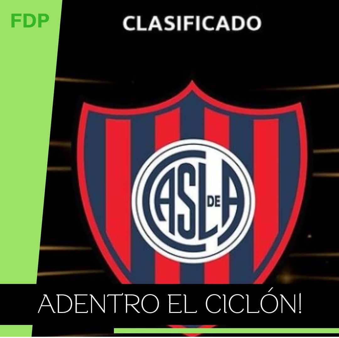 #SanLorenzo a la Copa Libertadores🏆

Tras la consagración de Defensa y Justicia, en Boedo también se festeja porque el Ciclón aprovechó que se liberó un cupo y se metió en la Libertadores.