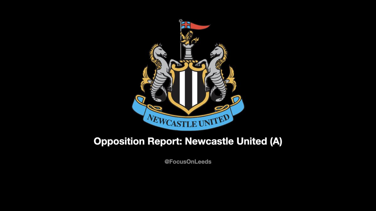 Ahead of our fixture against Newcastle on Tuesday, I had a go out doing an opposition analysis type presentation that I've seen from a few accounts on here with my own twist.  #LUFC