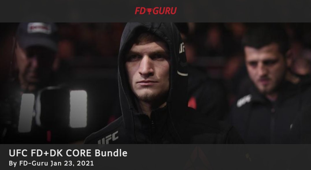 fd_guru's tweet photo. UFC for tonight is up on the site!

https://t.co/zeXj6gdvlH https://t.co/XcJJpqwaOd