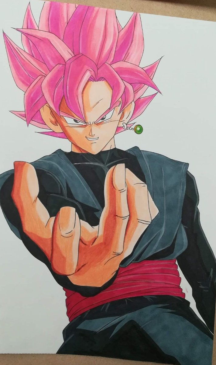 TiberiDd's tweet photo. ✍️SS Black R
#drawing #supersaiyan #blackrose #dragonball #goku #manga #japan #art #artwork #color 
 #dragonballsuper #cartoon #artoftheday #anime https://t.co/SiqVP7nLIW