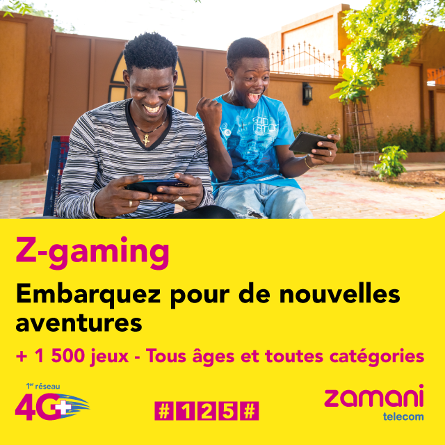 ZamaniTelecom's tweet photo. Zamani Télécom c’est pour tous les âges, expérimentez de nouvelles sensations avec Z-gaming de Zamani télécom, plus de 1 500 jeux vous y attendent.
#ZAMANI #Zgaming #Niger #JaiTestéZamaniTélécom https://t.co/SE9ZfC9Pqu