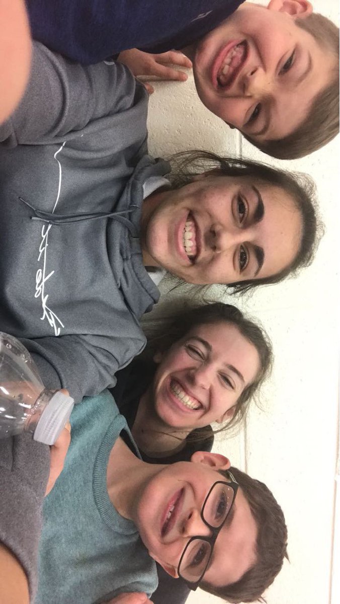 TDobber13's tweet photo. When people ask why you do it. This is the reason right here. Getting this pic sent to me today from two of my favorites makes it all worth while. One year ago this pic was taken. Miss u @anna_breuer_5 and @MaddieRothenho4 https://t.co/9lkgVtzGUJ