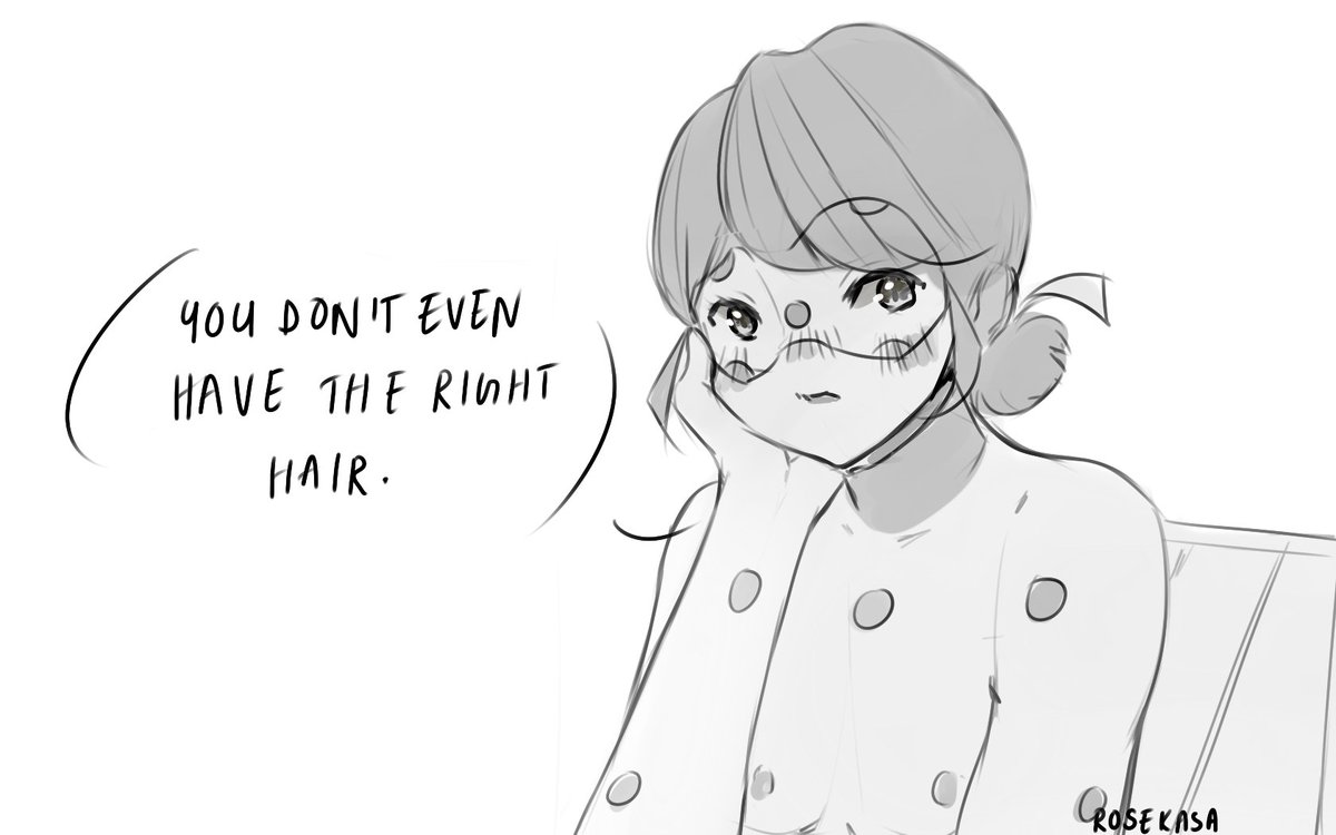 rosekasart's tweet photo. she likes the good boy type (1/2) #MiraculousLadybug https://t.co/Ty6UvIqcby