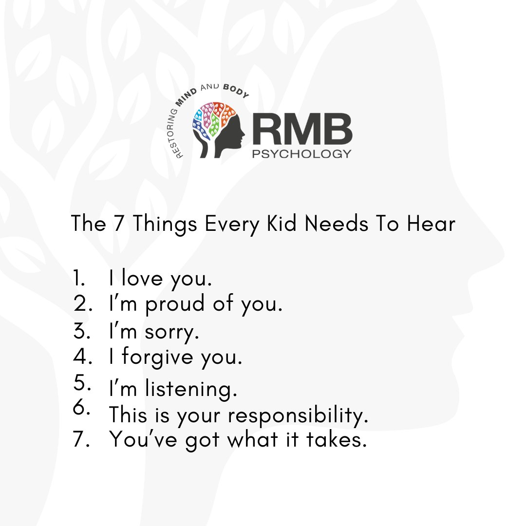 RMB_Psychology's tweet photo. Can you say this to your inner child?

#rmbpsyhcology #melbournepsychologist #firstreponders #ptsd #cptsd #posttraumaticgrowth #trauma #police #ambulance #healingispossible #firefighters #frontlineworkers https://t.co/Zk0GoGY02W