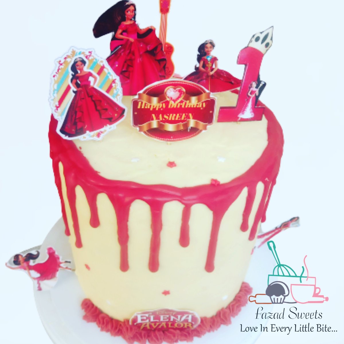 Elena of avalor theme cake for beautiful Nasreen.

#fazadsweets
#birthdaycake 
#cake
#bestcakeinkaduna
#cakesofinstagram 
#KadunaUrbanRenewal 
#KadunaTwitterCommunity