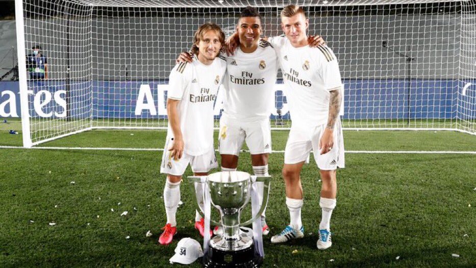 RM4Jo's tweet photo. 📊 | لاعبو خط وسط الفريق الليلة ضد ألافيس :

 كاسيميرو - هدف واحد
 توني كروس - 2 أسيست
 لوكا مودريتش - 1 أسيست https://t.co/pDC0n0ZGuR