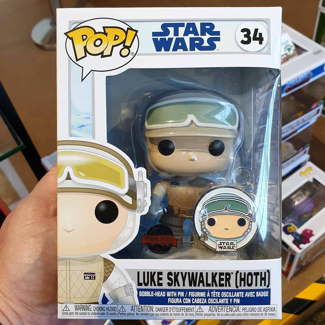 luke skywalker hoth funko pop