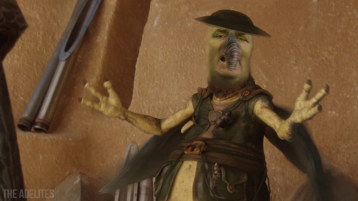 Dean "Watto" Smith - "mind tricks don't work on me". Bit of a geezer, wheeler-dealer. Unashamedly from the streets, his time in the backwater planets hardened him. Not afraid to play the kids and needs convincing to sell them. Needs help from "broken technology".  #avfc