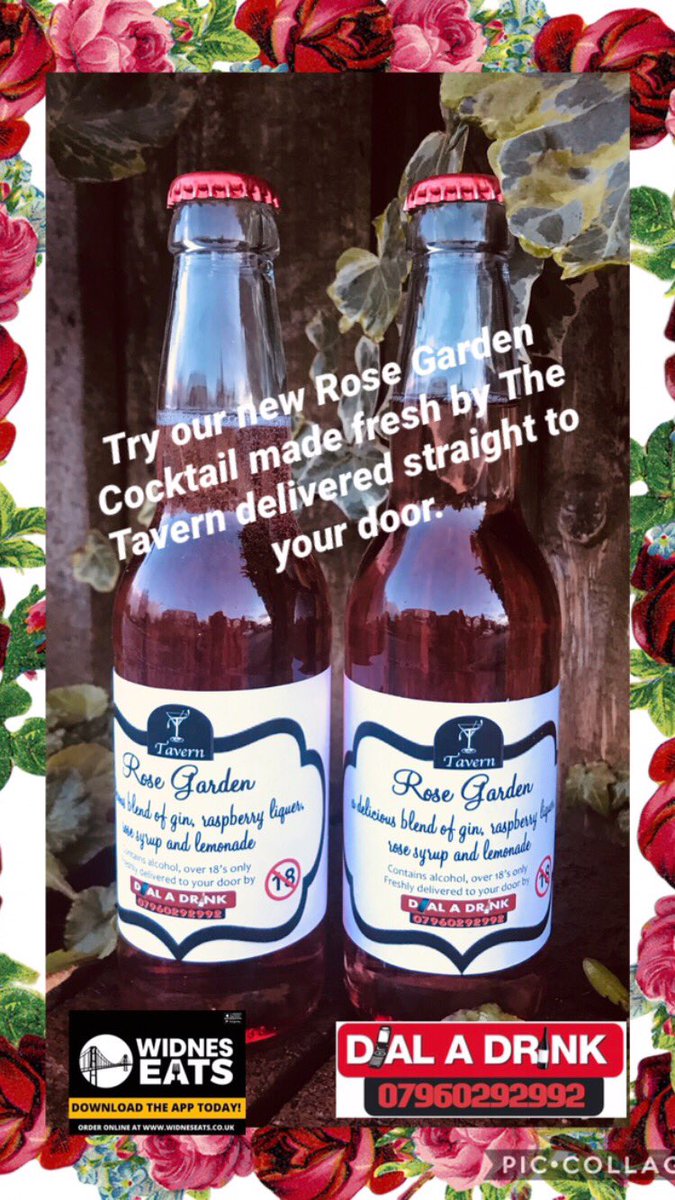 dialakegwidnes's tweet photo. New cocktails available through widnes eats or give us a call. Why not try our Rose Garden, a delicious blend of gin, raspberry liqueur, rose syrup &amp; lemonade #cocktails #cocktailstoyourdoor #alcoholdelivery #cocktaildelivery https://t.co/8d2kX2GbTt