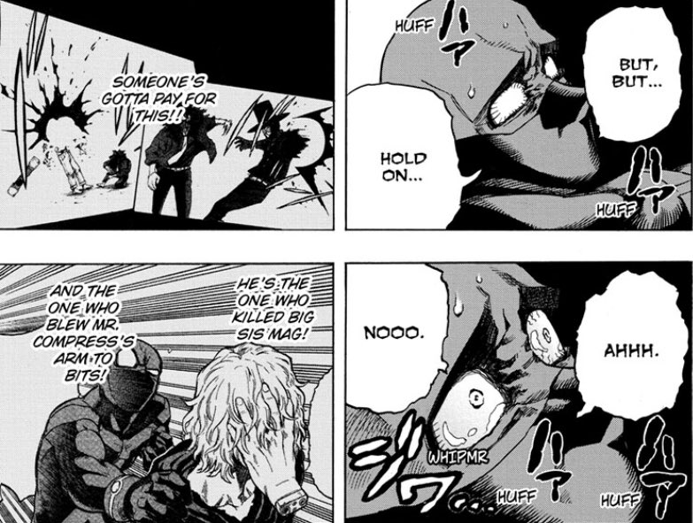 Somewhere to belong:League of Villains was something Twice cherished because they were like his family. They’re all maniacs but they became closer as a unit. So when he failed them not only once but twice. He was taken advantage of one again. (1/2) #JUSTICEFORDEKU