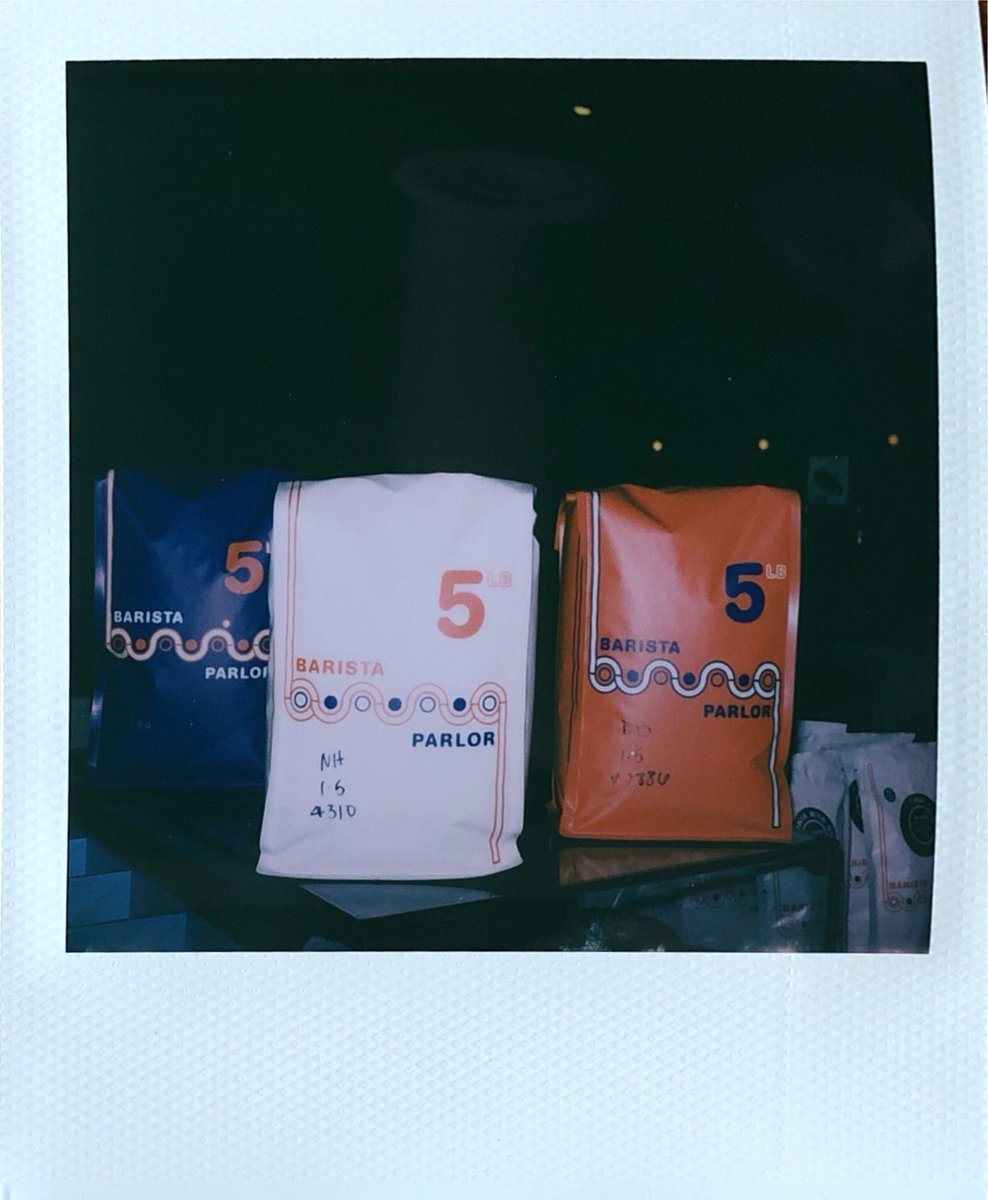 🔵⚪️🔴 A complete line of wholesale <a href="/BaristaParlor/">Barista Parlor</a> coffees now available!

Wholesale@BaristaParlor.com

🟦 Golden Sound 🟦

🟥 DAREDEVIL 🟥

⬜️ Single Origins / Seasonal Blends ⬜️
-
📷 Polaroid SX-70 Model 2
🎞 ISO100 Color Film
-
#polaroid #sx70 #baristaparlor #specialtycoffee