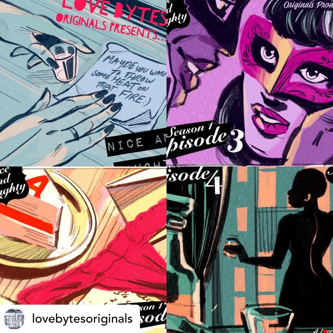 LoveBytesOrig's tweet photo. Check out our Nice and Naughty Under Covers Artist Spotlight: Soneela Nankani as Nana! ππ₯³β¨ https://t.co/Lzm81noykY #niceandnaughtyseries #heartheatnhumor #romance #erotica #baking https://t.co/x5qHUPJ9jy