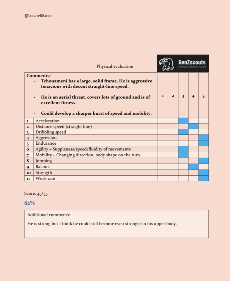 Physical evaluation and Psychological evaluation.