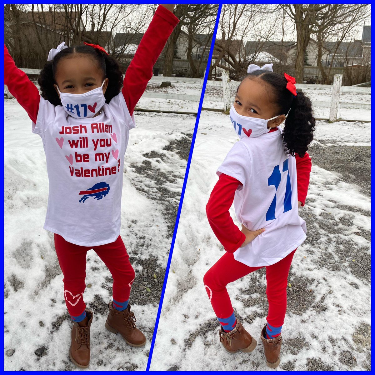 HannahBuehler's tweet photo. Mackenzie has a question for @JoshAllenQB @wkbw #fanfeed https://t.co/LIwqk16Mf3