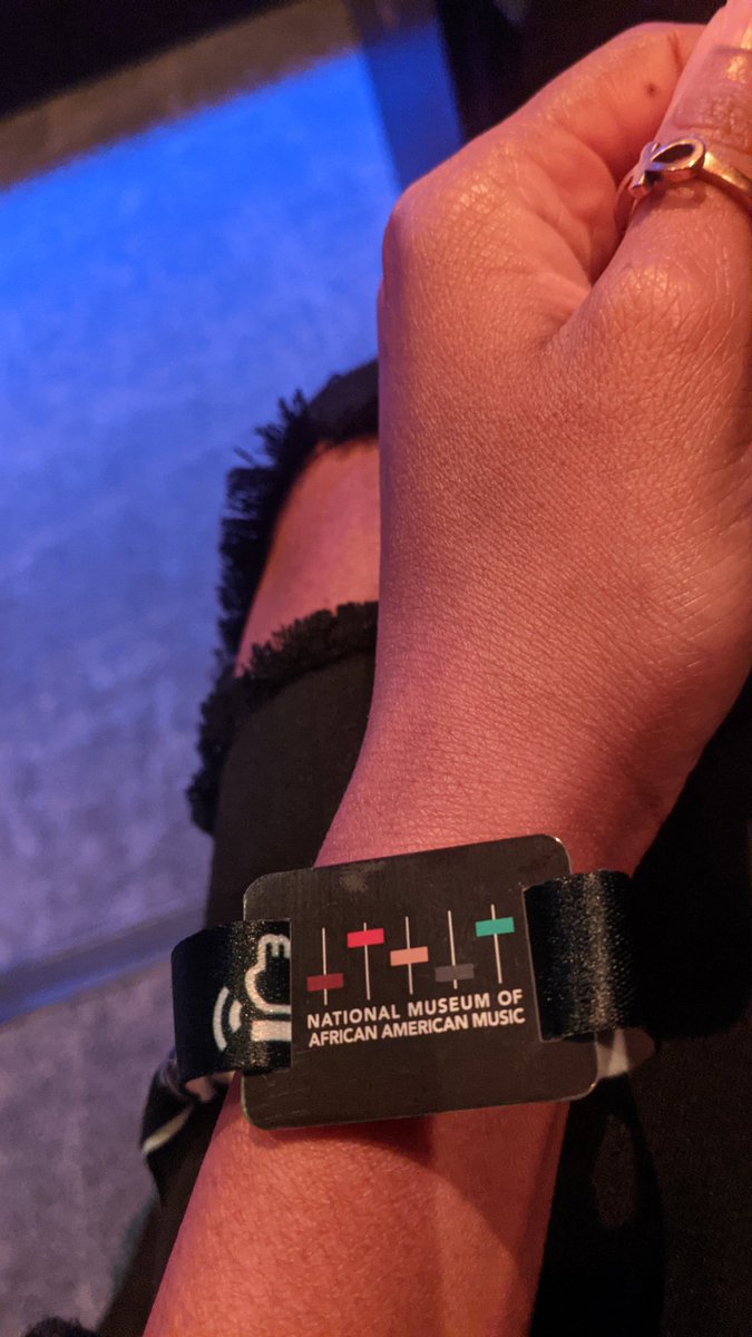 Made to  @theNMAAM! Doing a thread! This is a cool feature! You can wave this RFID card next to certain exhibits and it will keep track of songs and videos you can check out later!