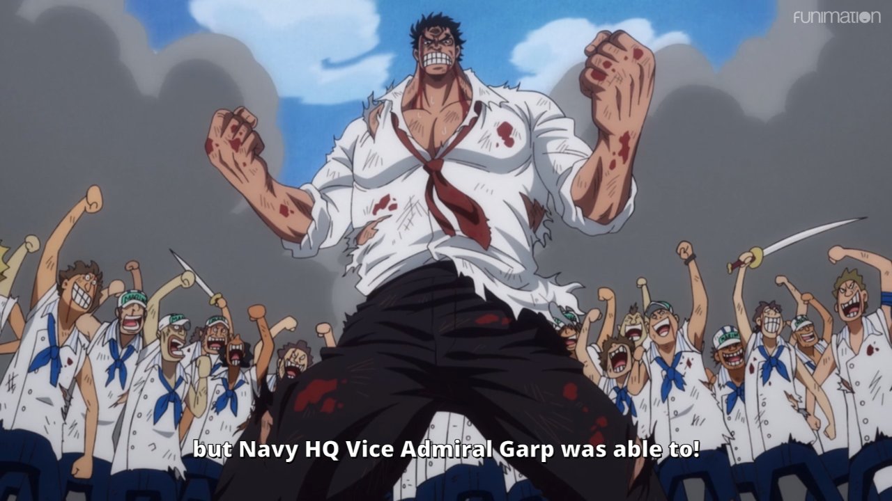 One Piece Hero Of The Navy Garp Via Episode 958 T Co Rde2lgm9bx Twitter